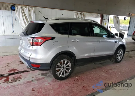2017 Ford Escape Titanium from USA, damaged, VIN 1FMCU0JD1HUE53434